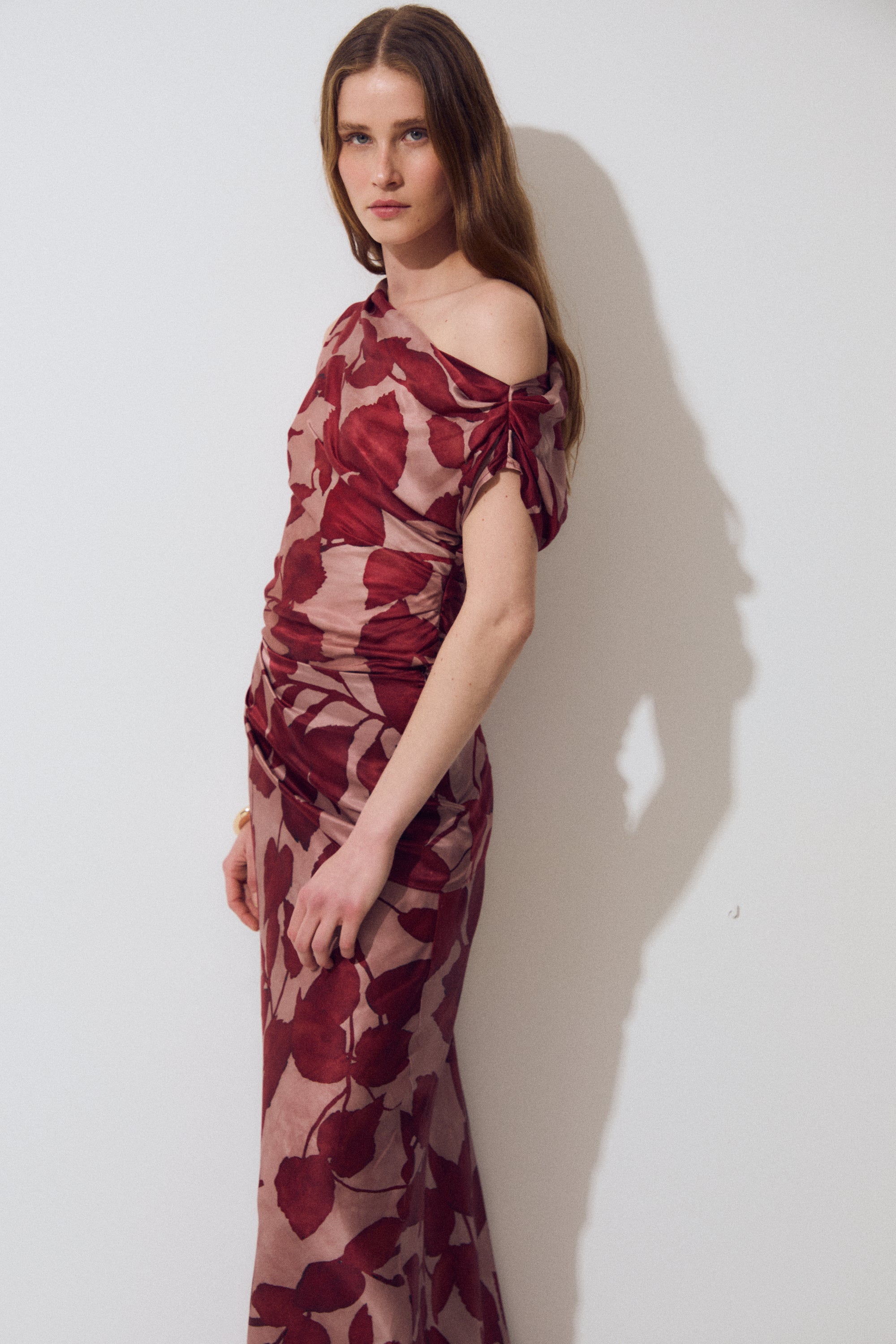 Luisa Skirt, Silk Flower Print