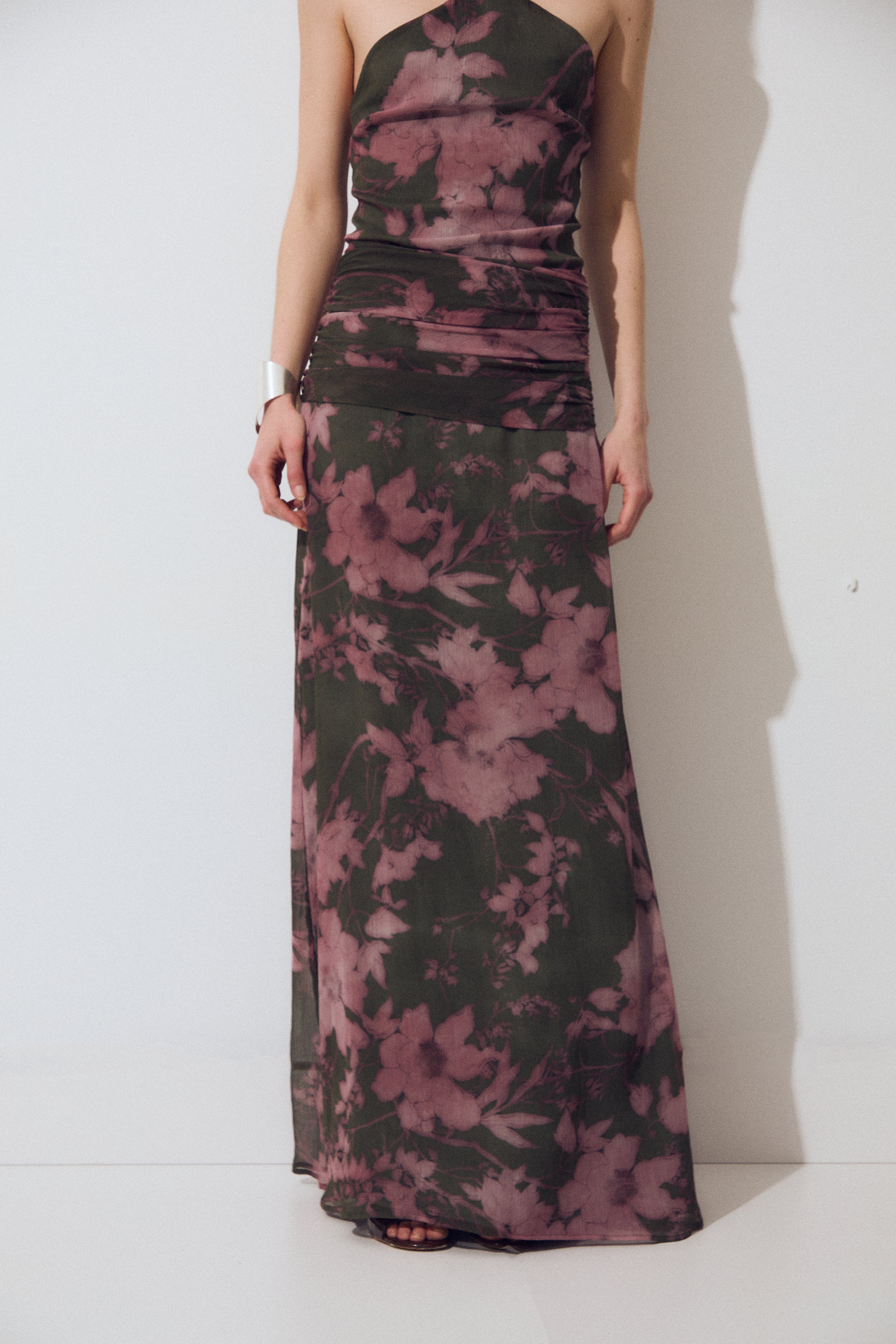 Elise Skirt, Spring Perfume Print