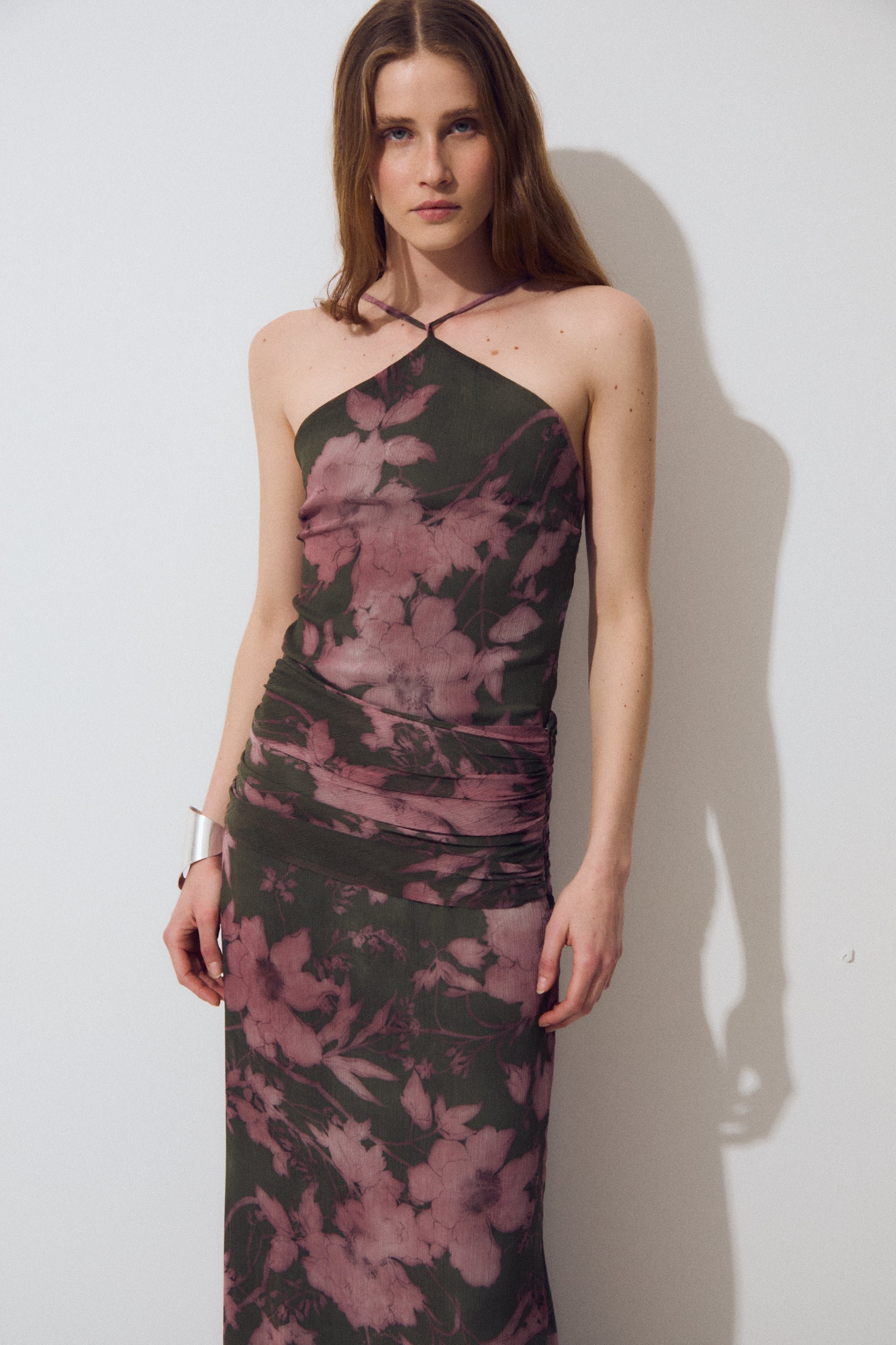 Elise Skirt, Spring Perfume Print