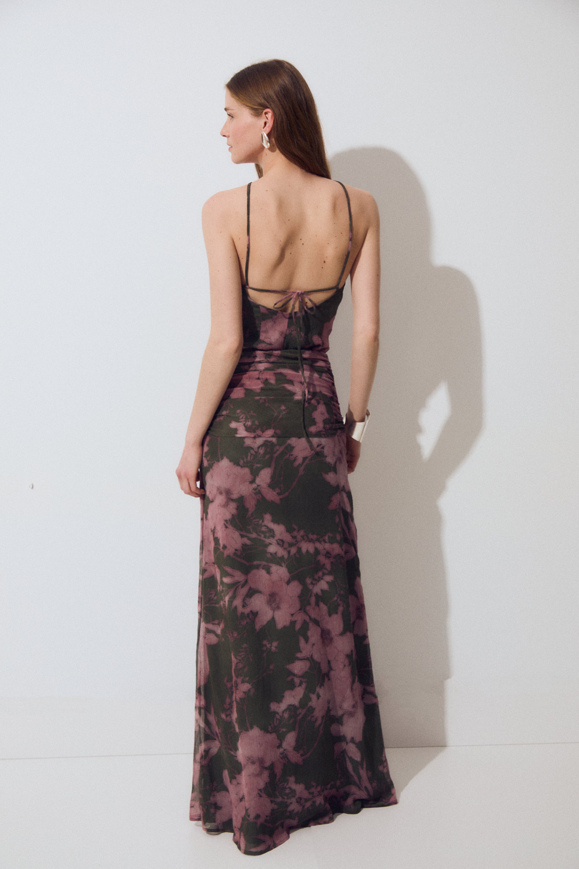 Elise Skirt, Spring Perfume Print