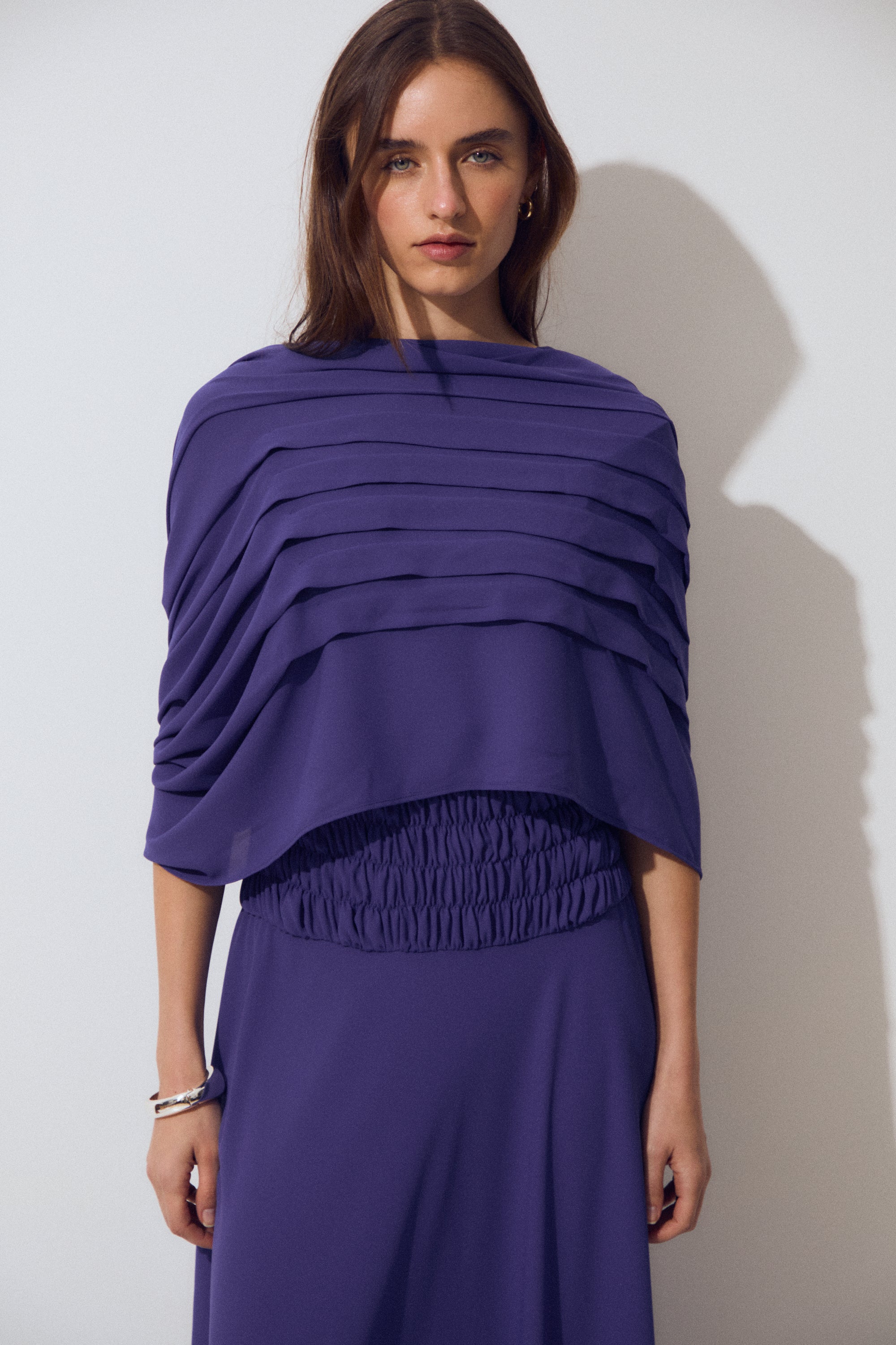 Brisa Shawl, Melanzano