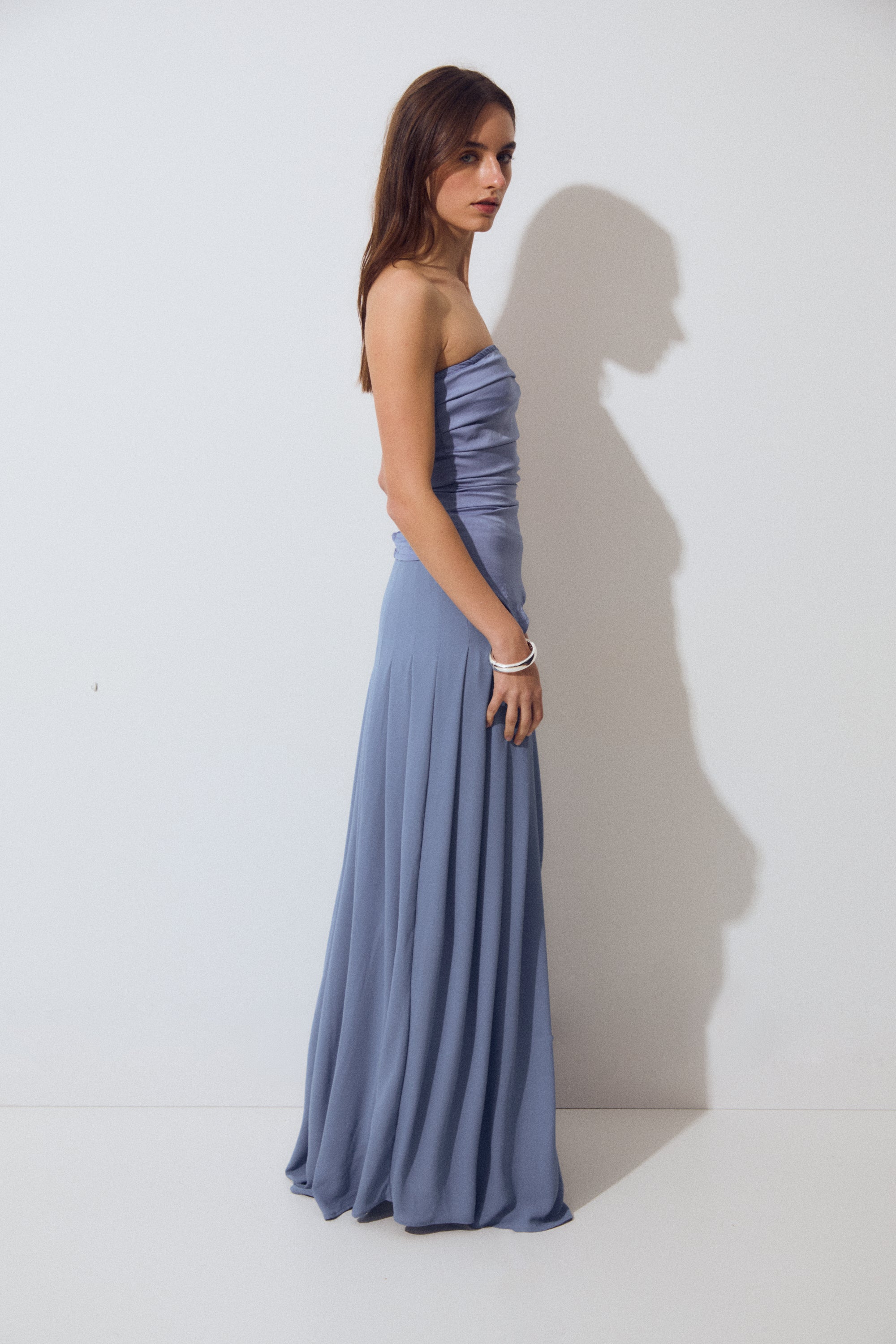 Marianne Skirt, Steel Blue