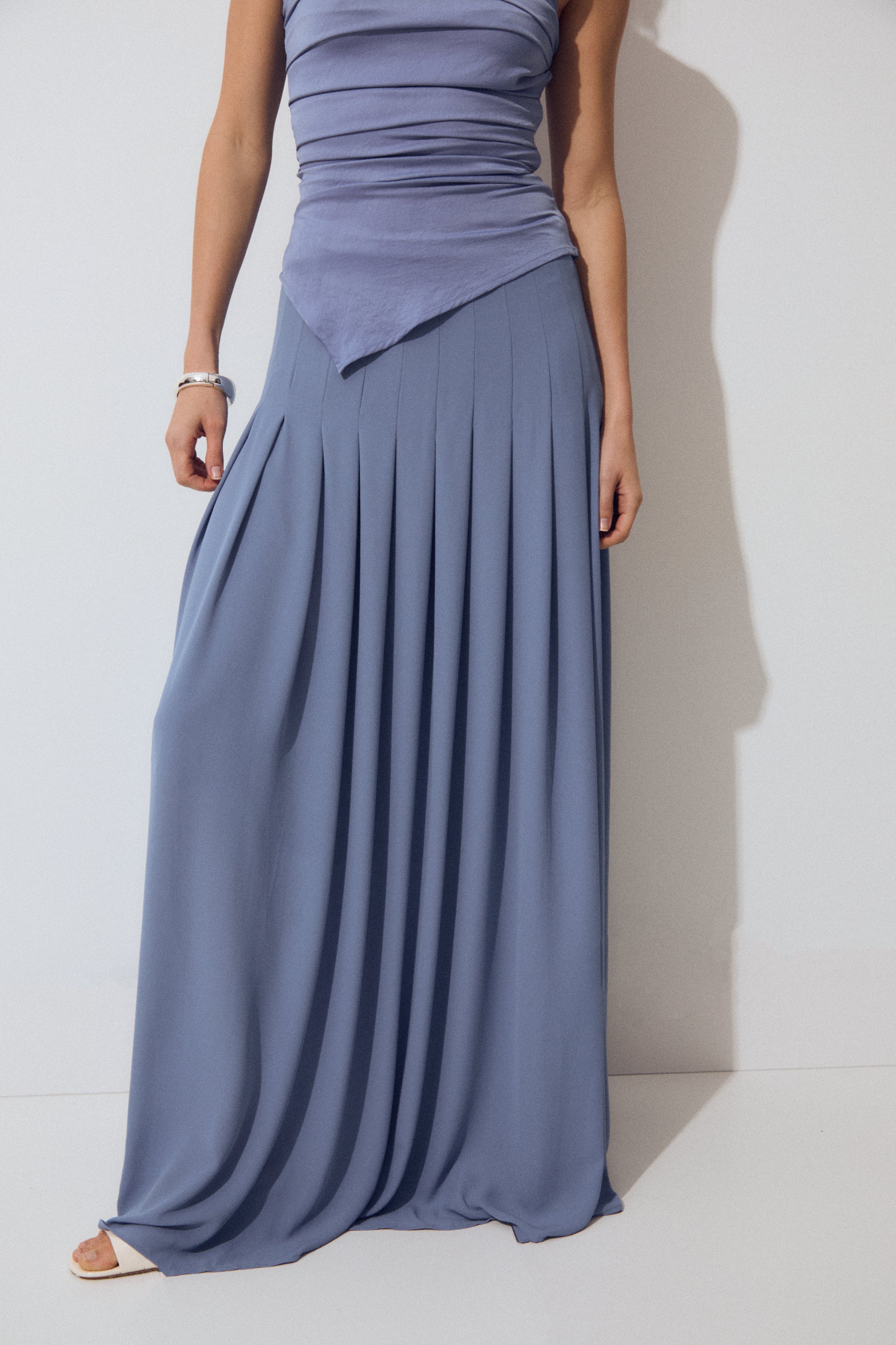 Marianne Skirt, Steel Blue