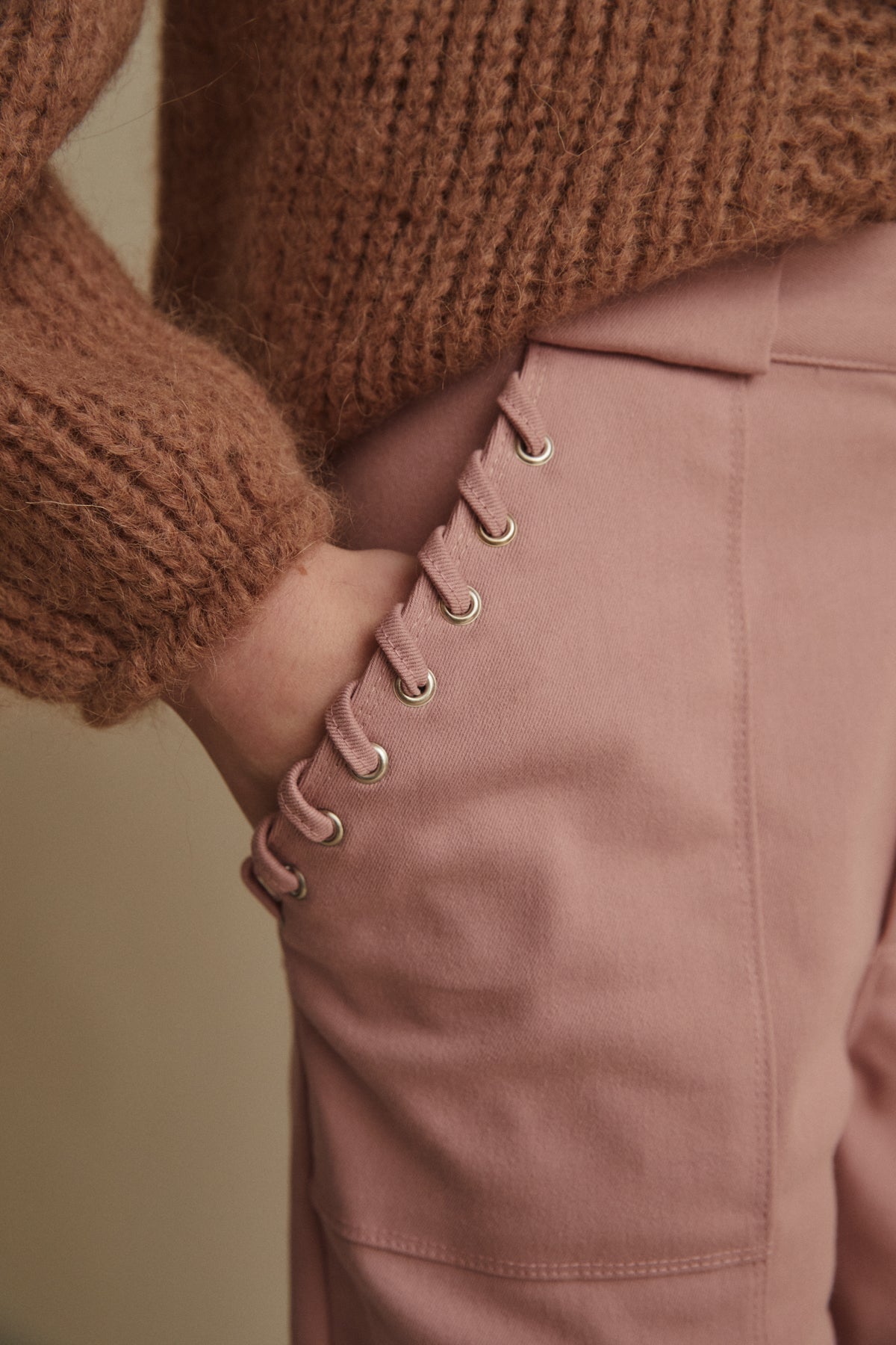 Thea Pants, Pink