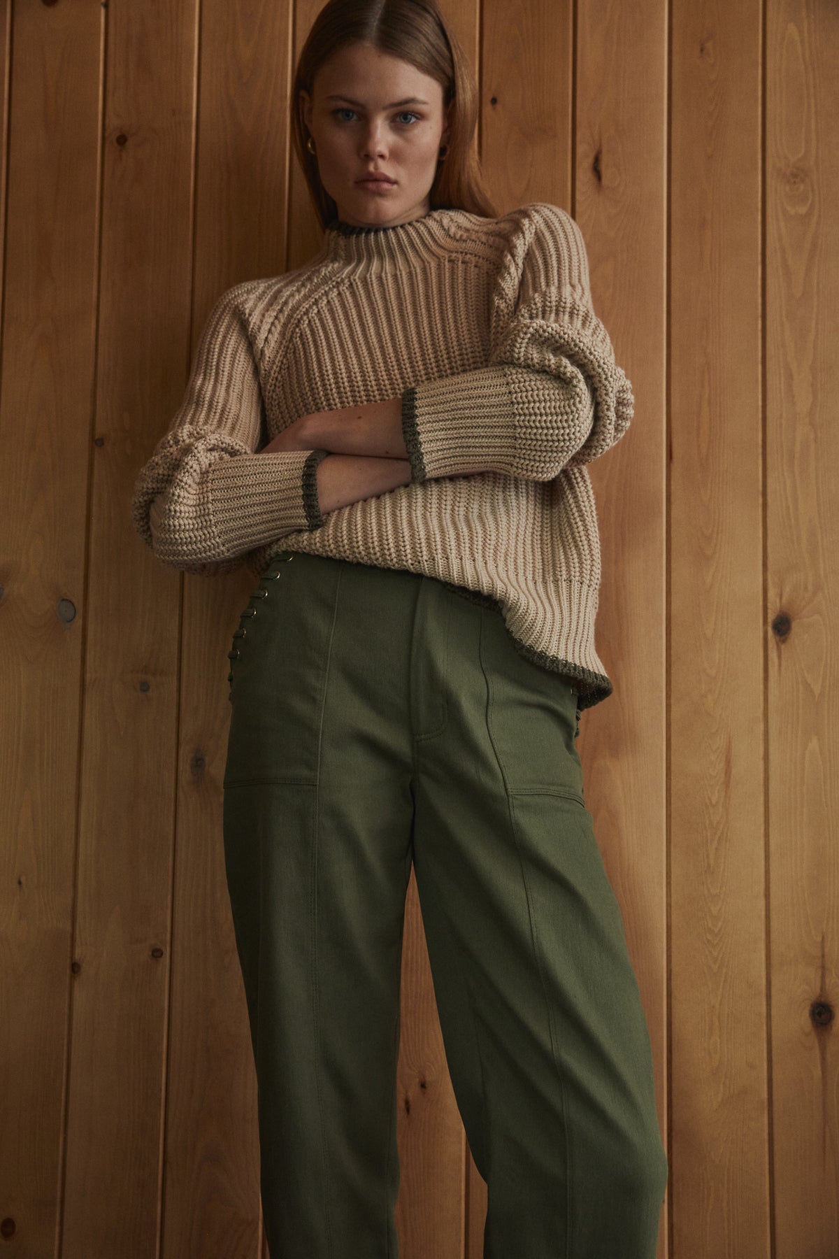 Thea Pants, Khaki