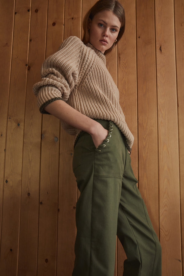 Thea Pants, Khaki