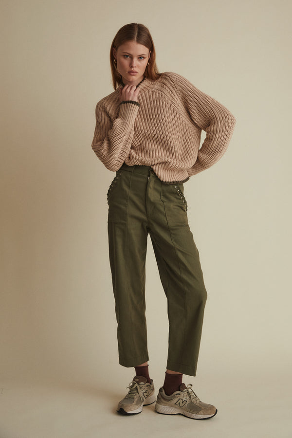 Thea Pants, Khaki