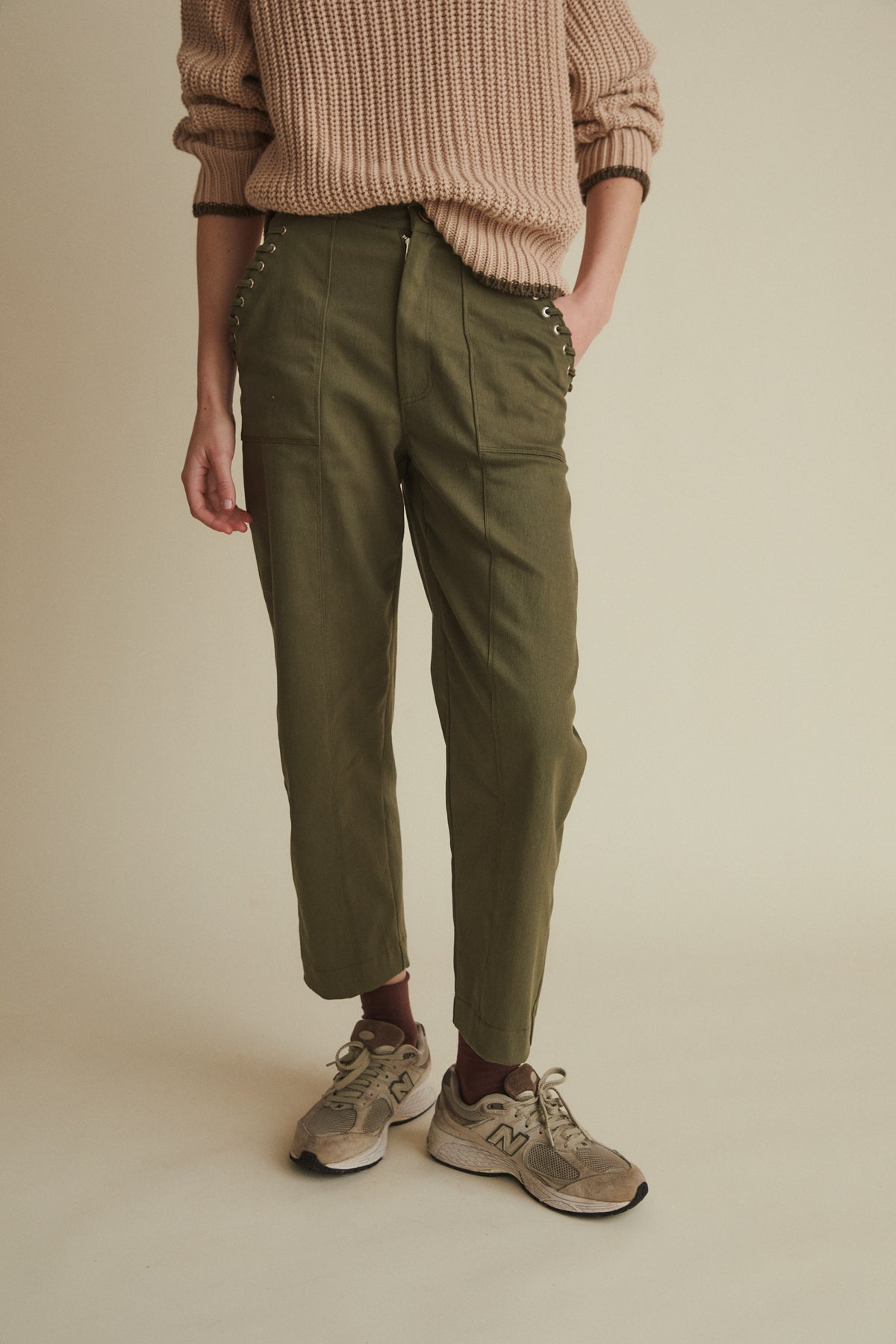 Thea Pants, Khaki