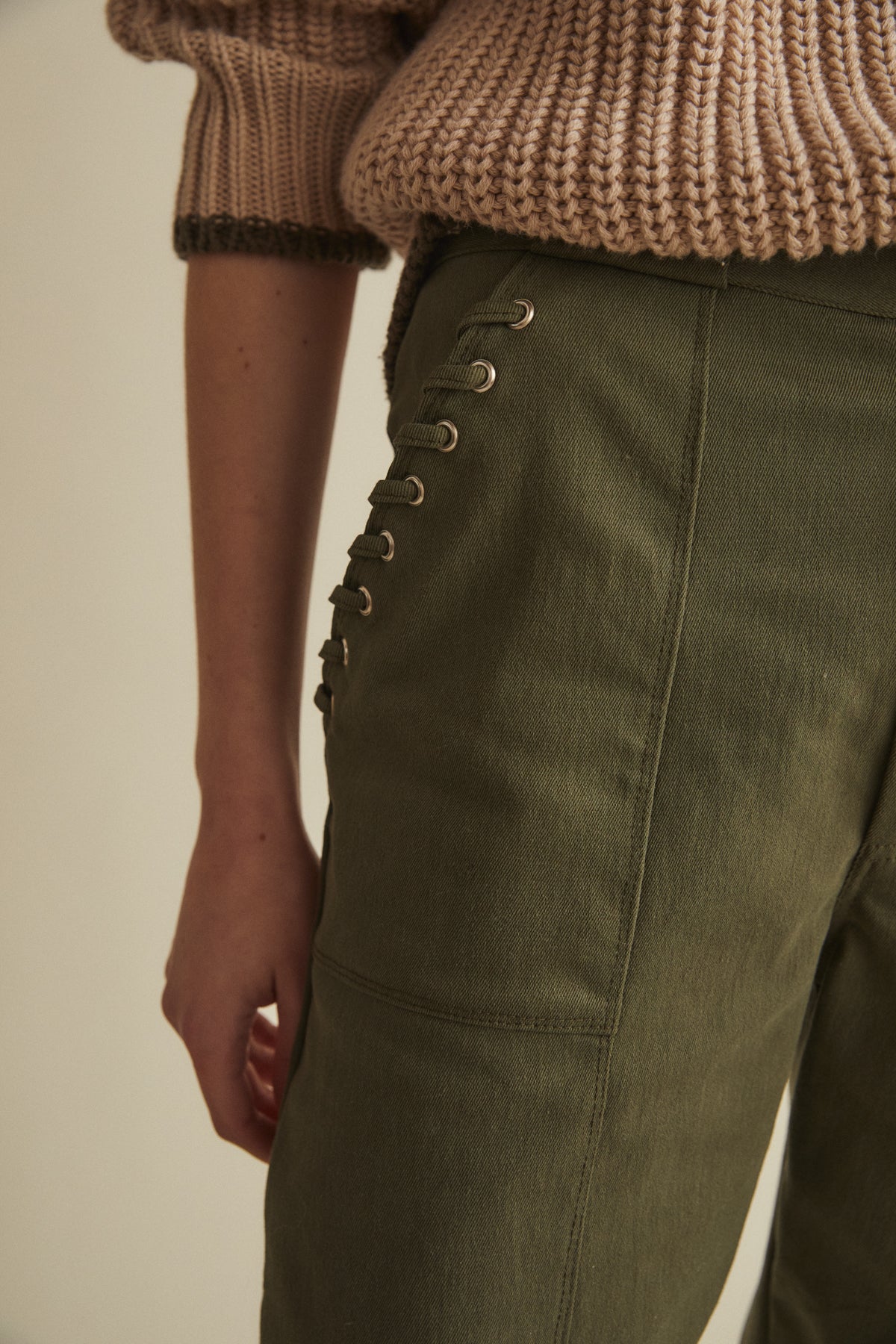 Thea Pants, Khaki