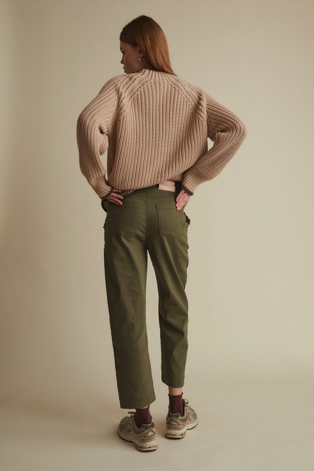 Thea Pants, Khaki