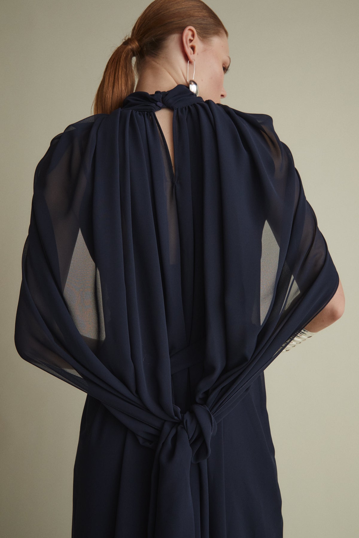 Riviera Cape & Dress, Navy