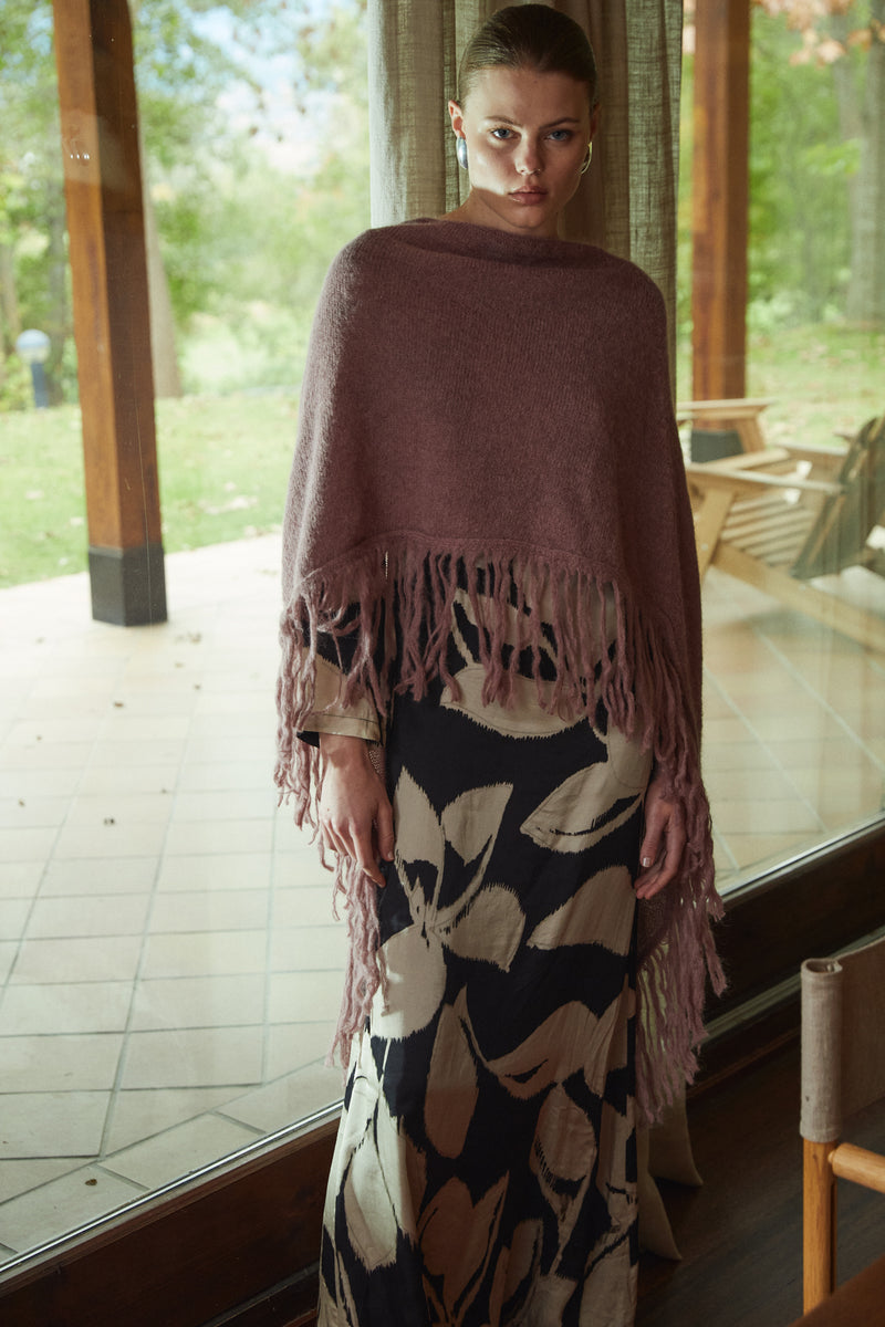 Lucy Shawl, Dusty Pink