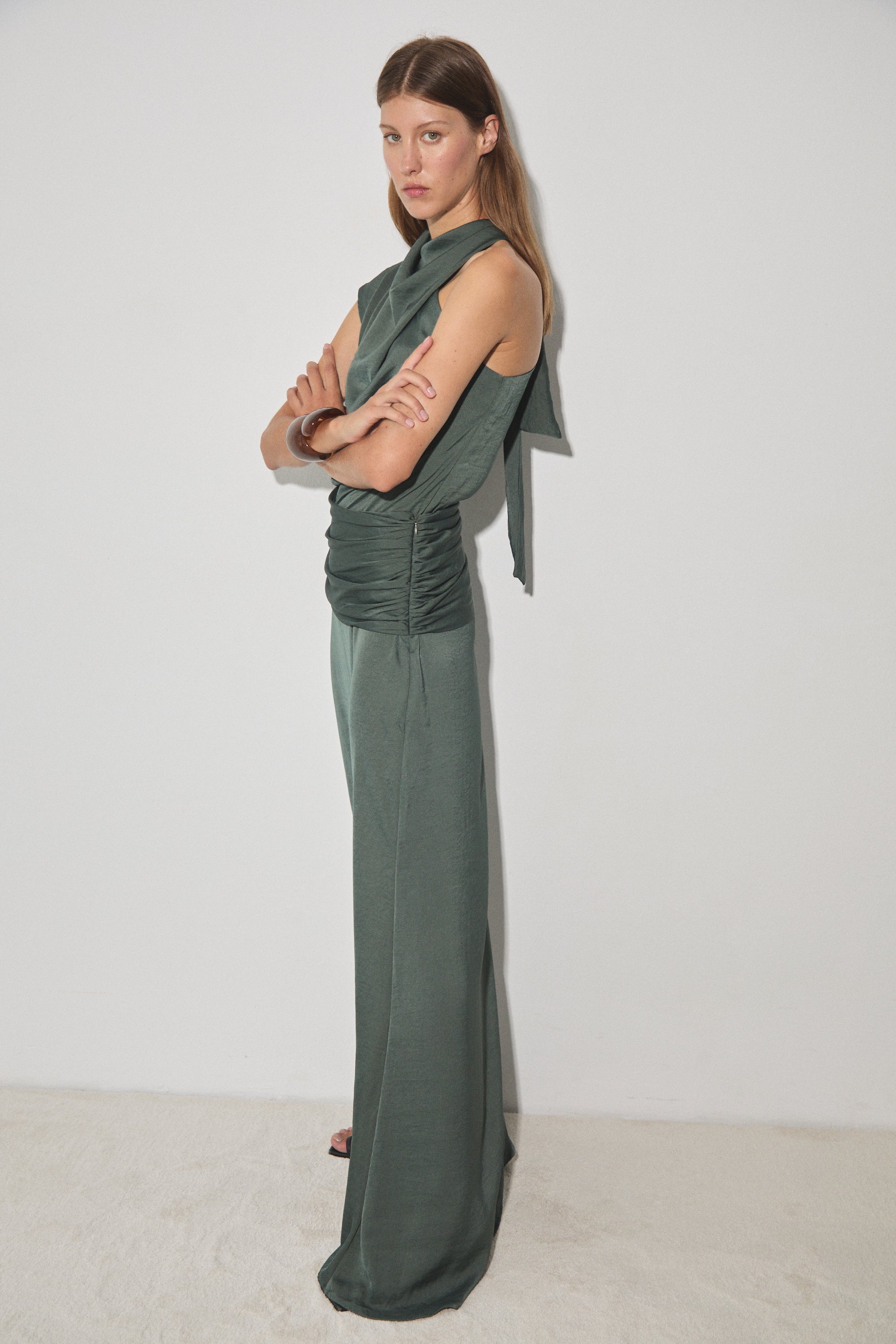 Elise Skirt, Khaki