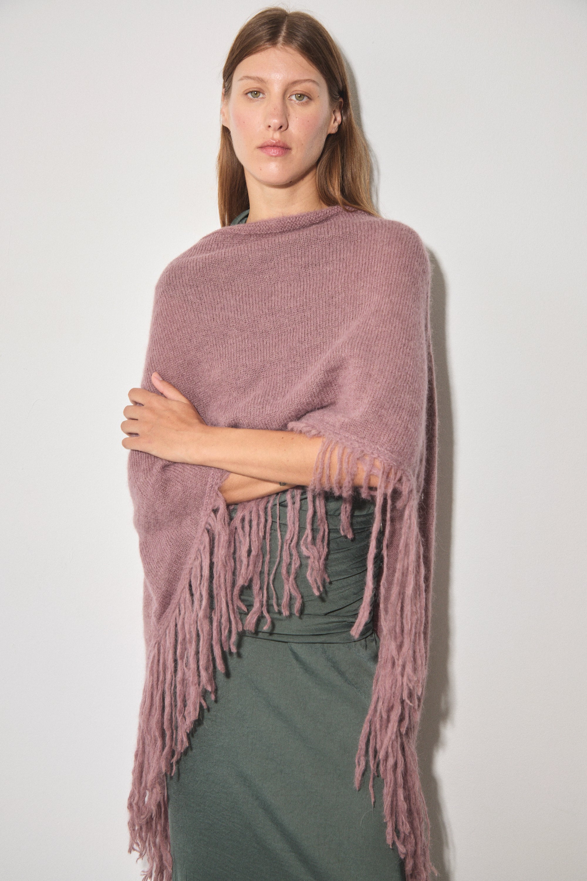 Lucy Shawl, Dusty Pink