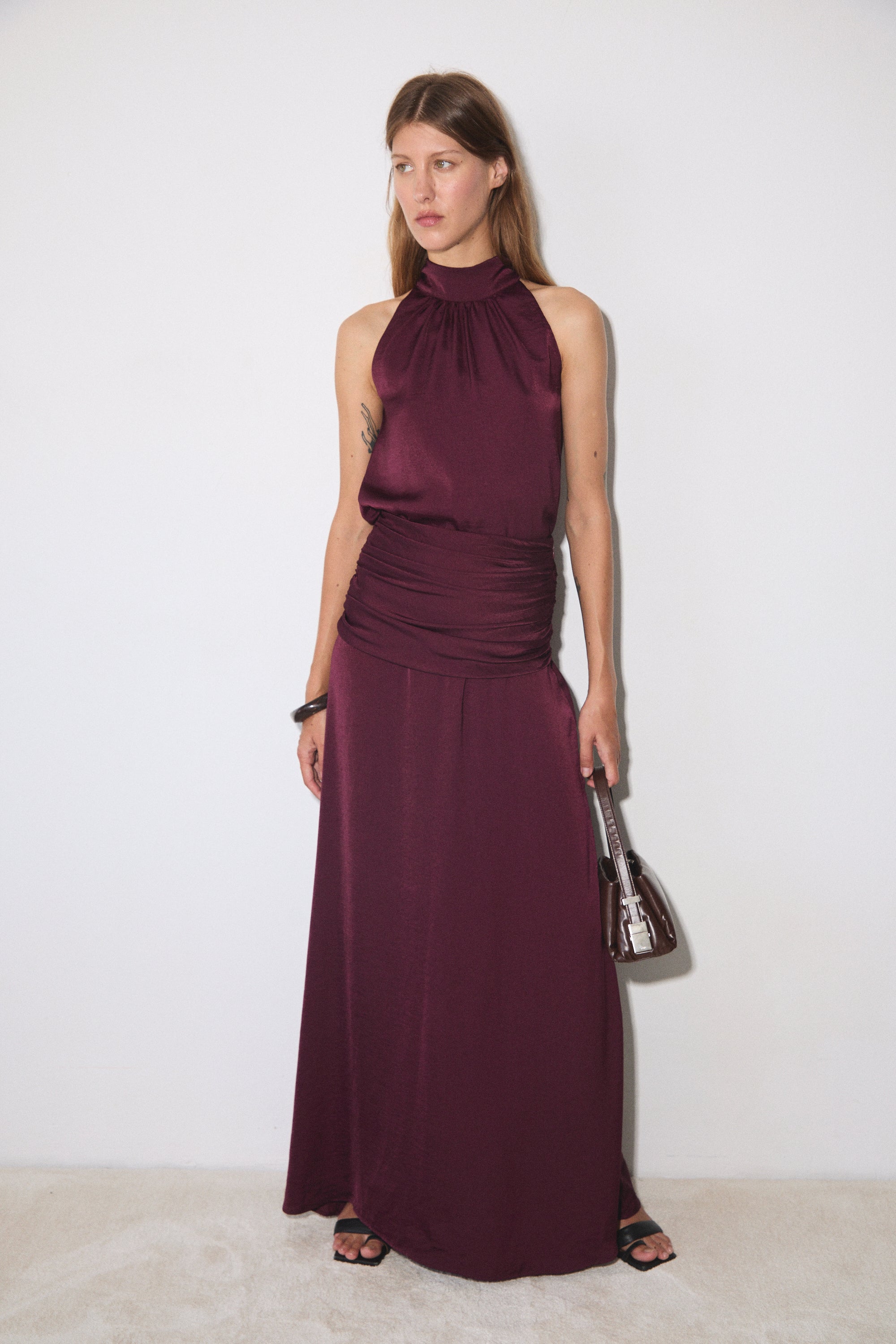 Elise Skirt, Plum
