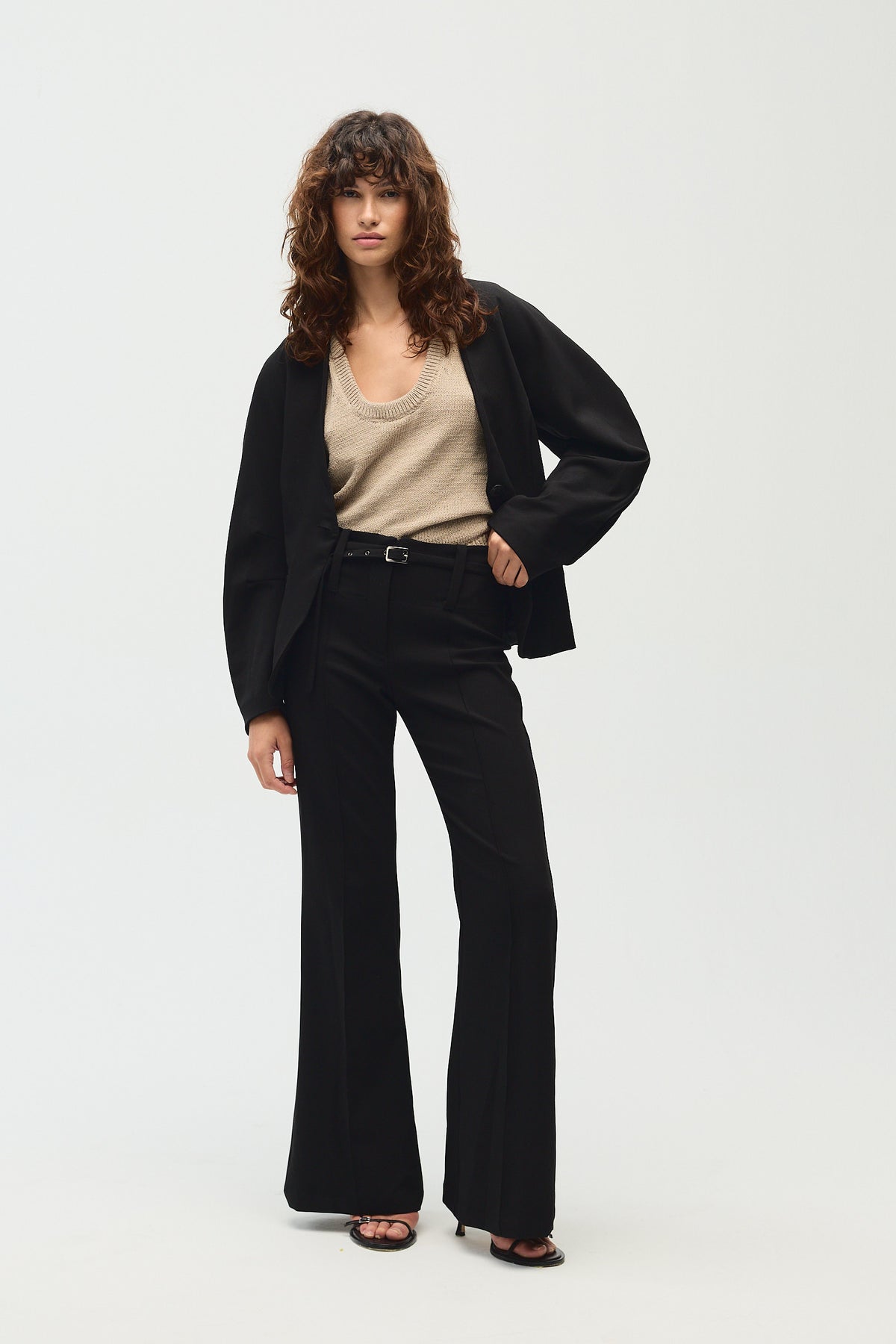 Brigitte Pants, Black