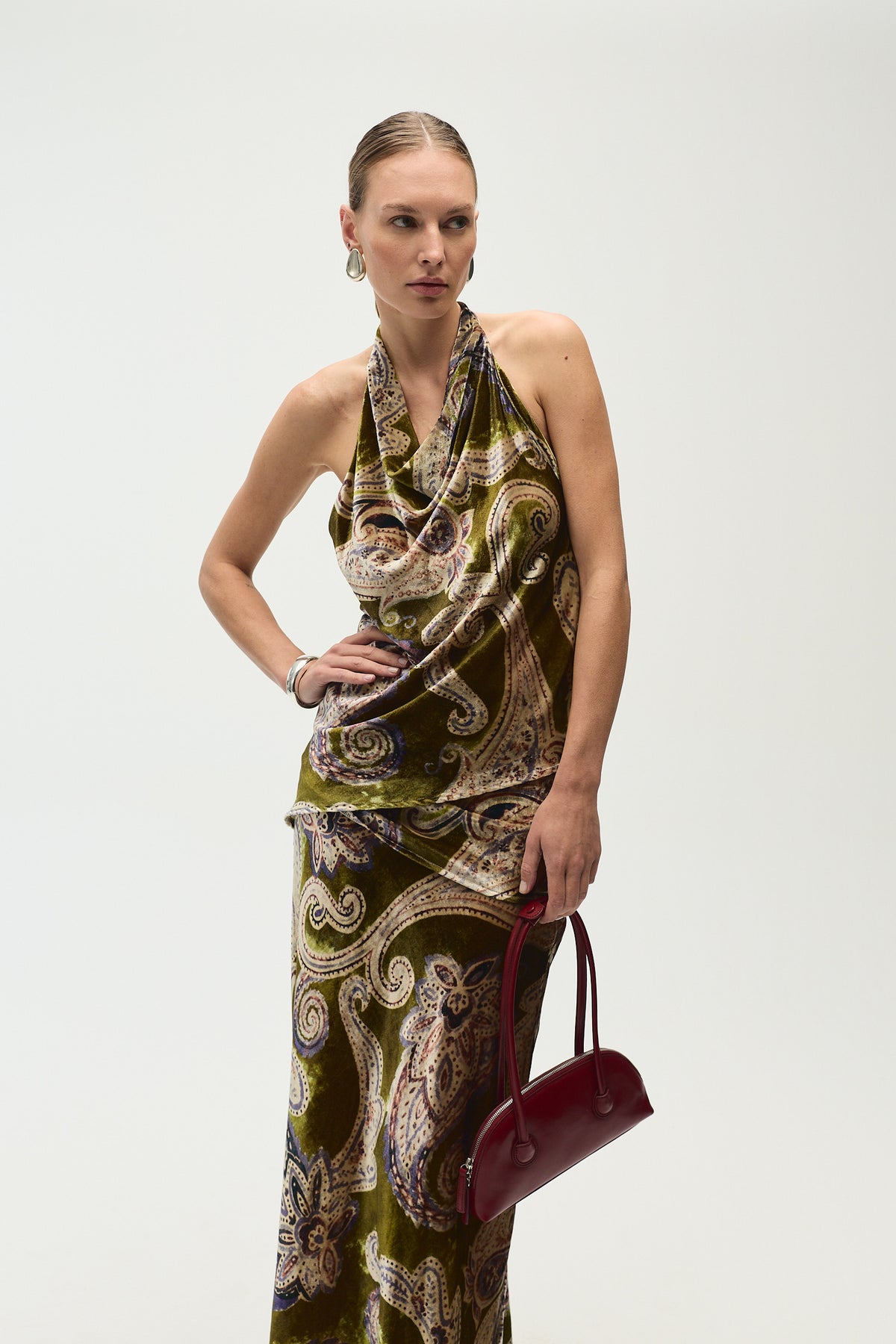 Luisa Skirt, Jade Print