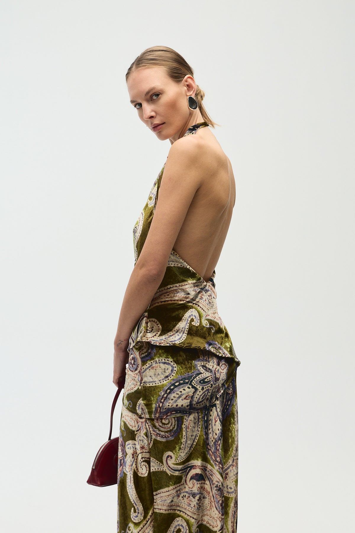 Vivienne Top, Jade Print