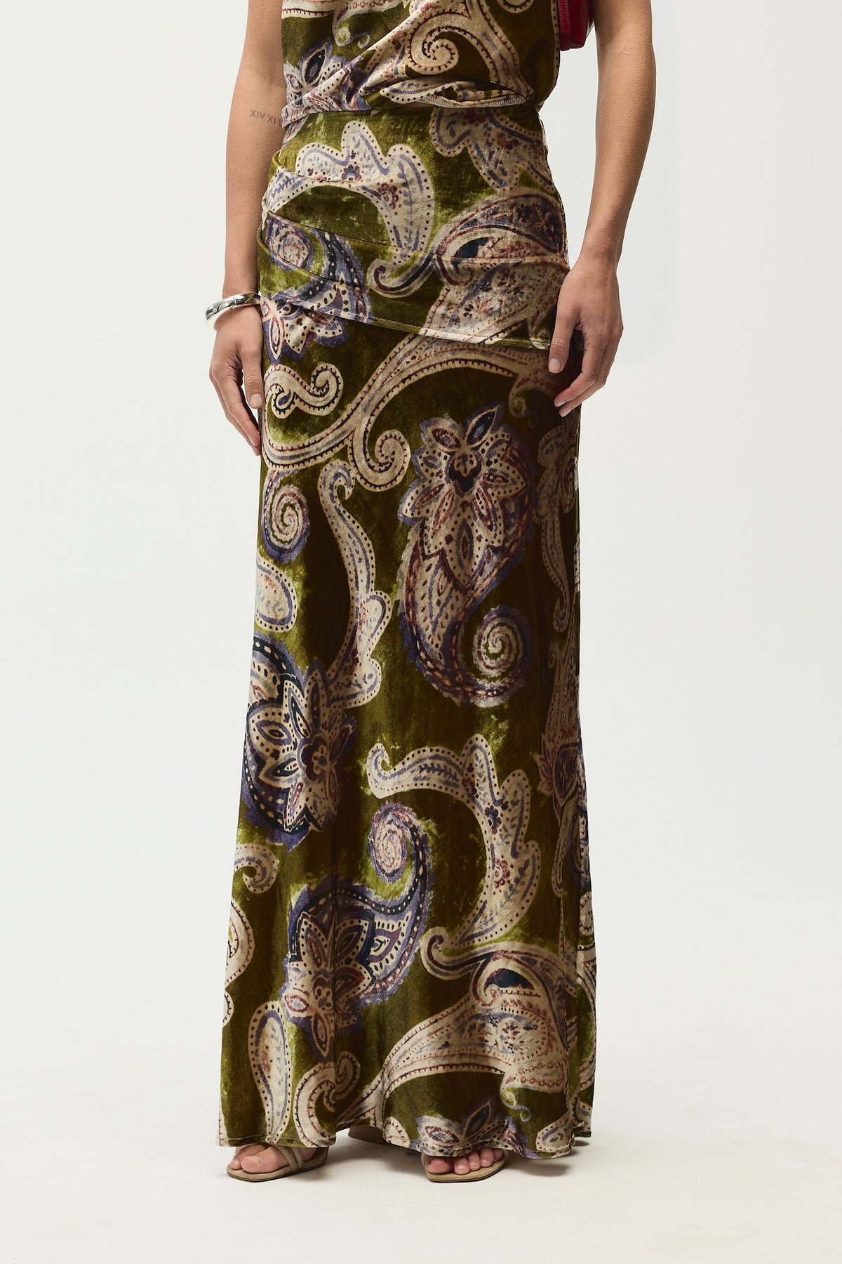 Luisa Skirt, Jade Print