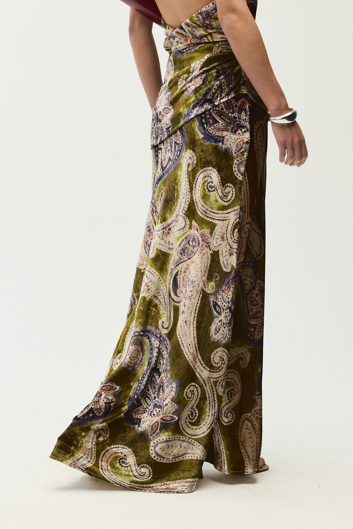 Luisa Skirt, Jade Print