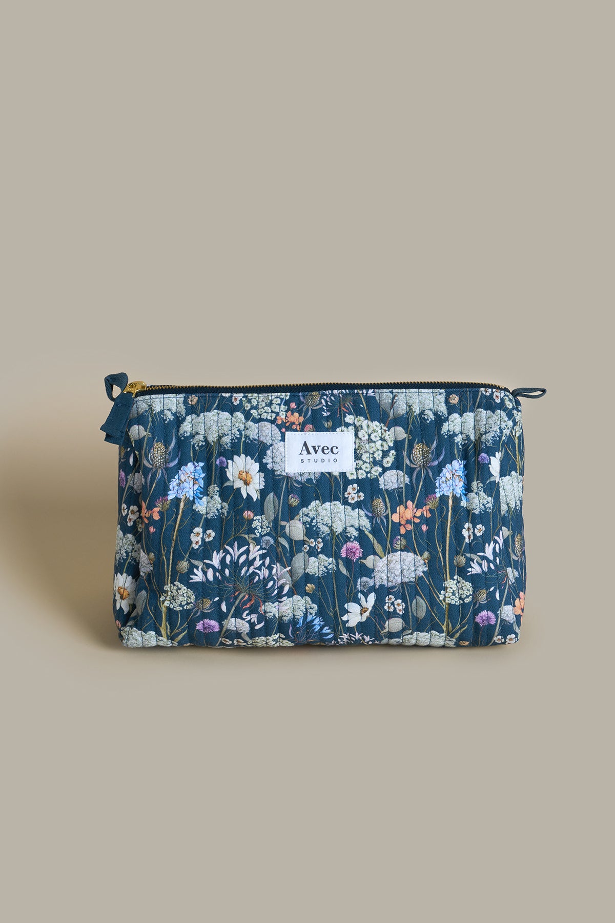 Large Beauty Bag, Wildflowers