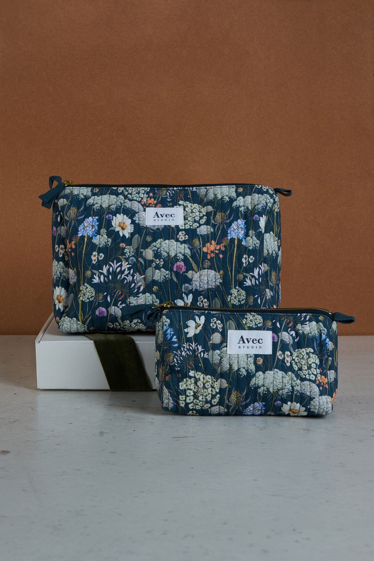 Small Beauty Bag, Wildflowers