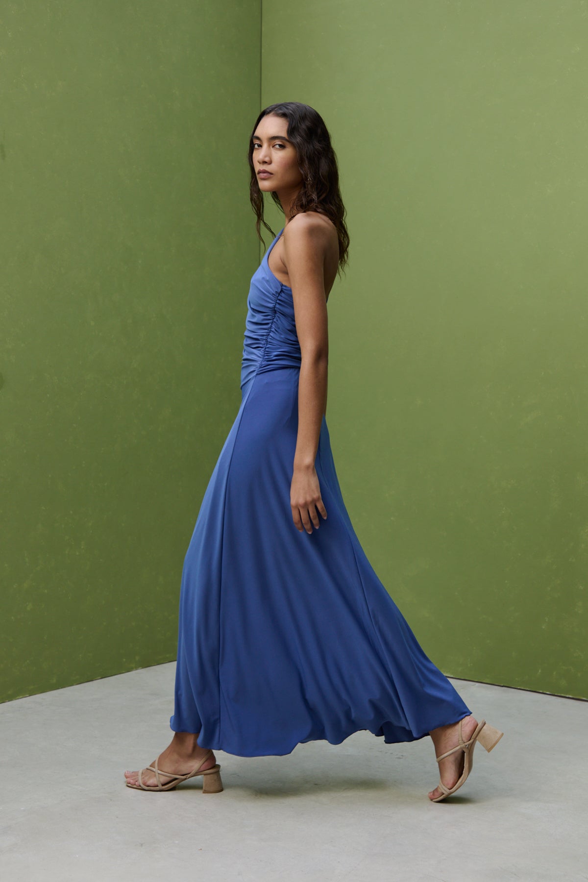 Agy Dress, Blue