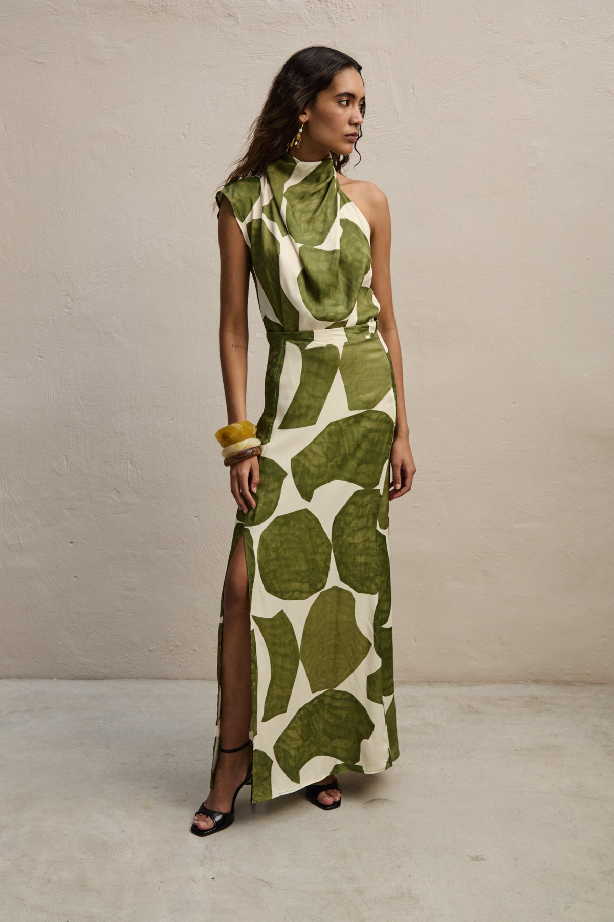 Paris Top, Green Brush