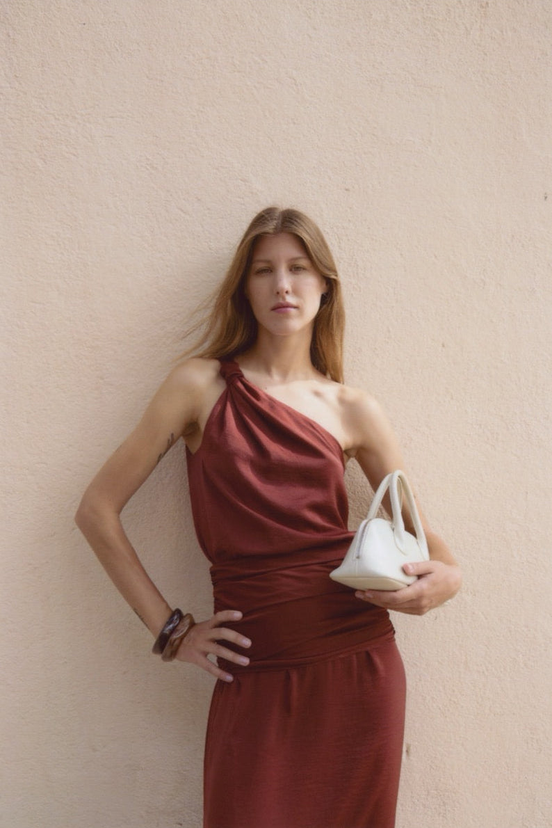 Chloé Top, Terracotta