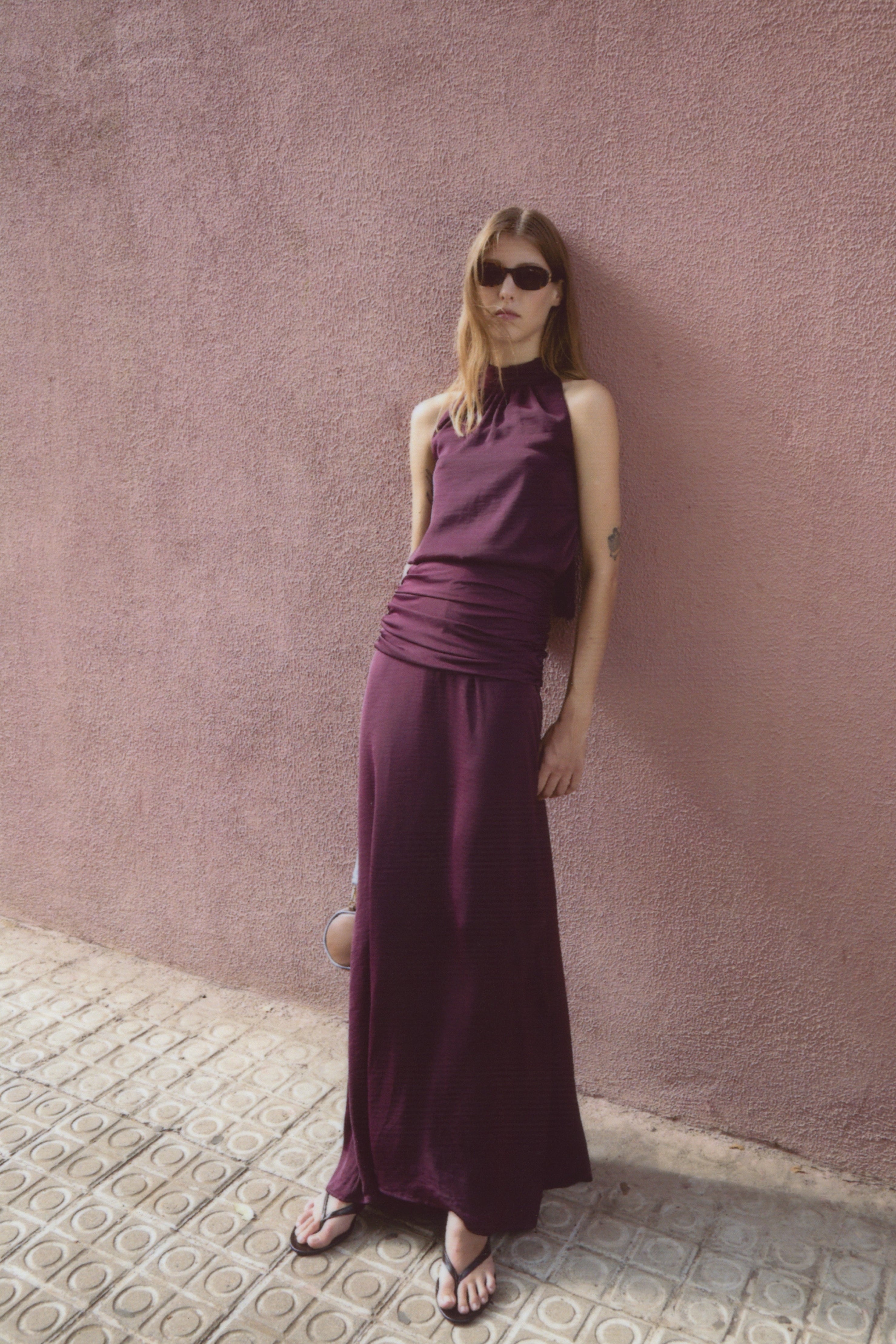 Elise Skirt, Plum