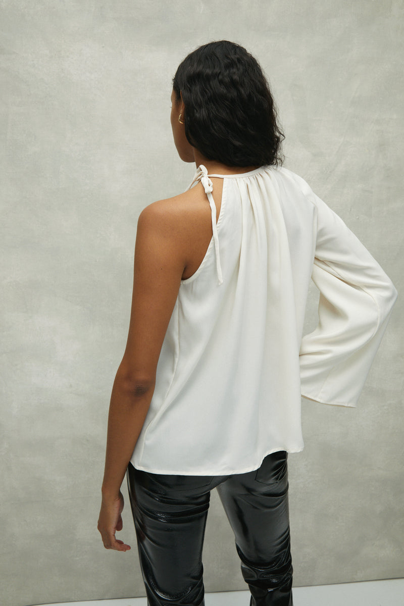 Mave Blouse, Ecru