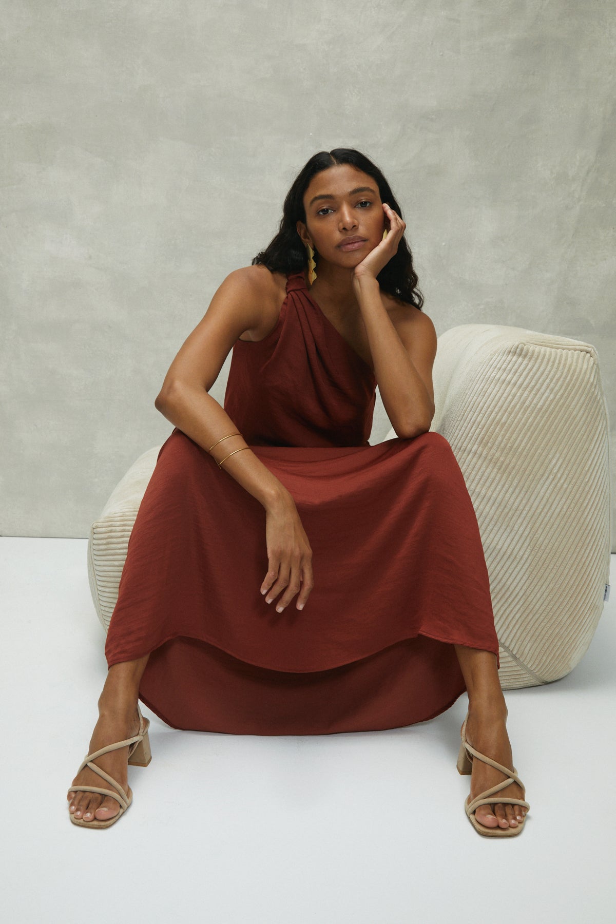 Chloé Top, Terracotta