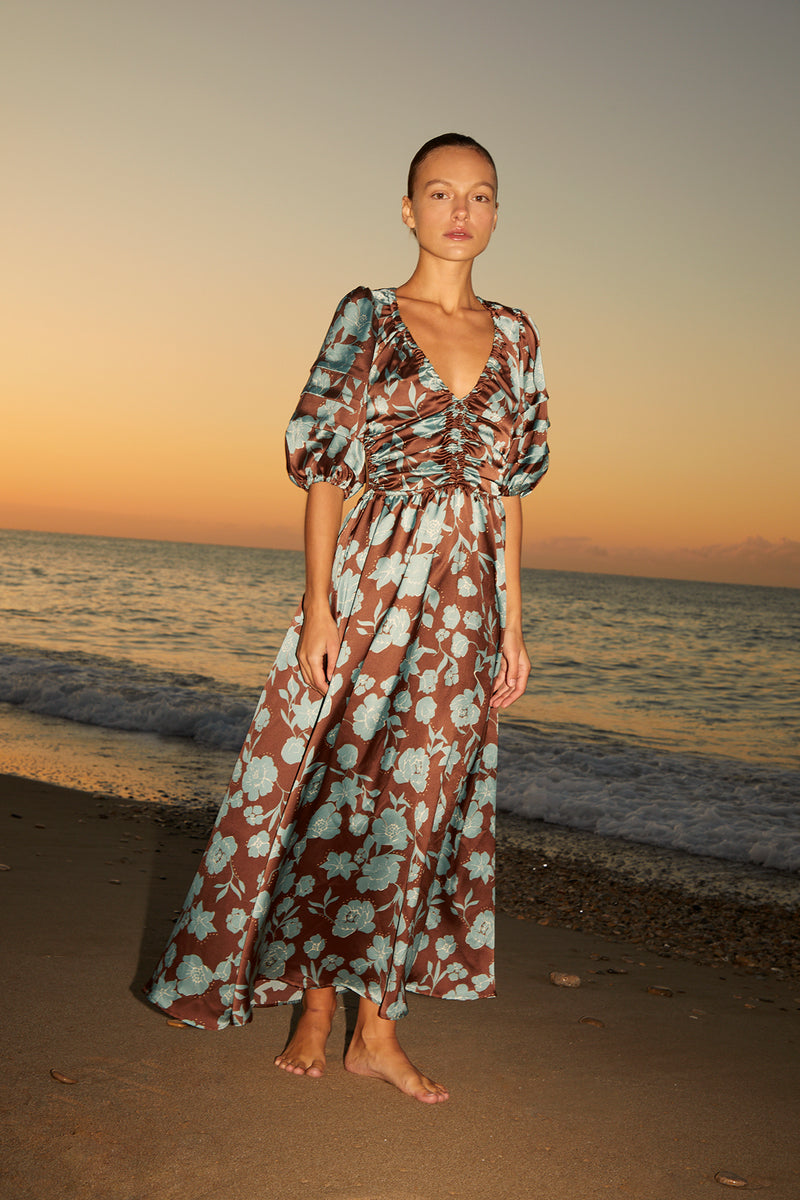 Morgan Dress, Flower Print